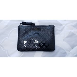 NWOT | KATE SPADE - Black Spade Mini Pouch